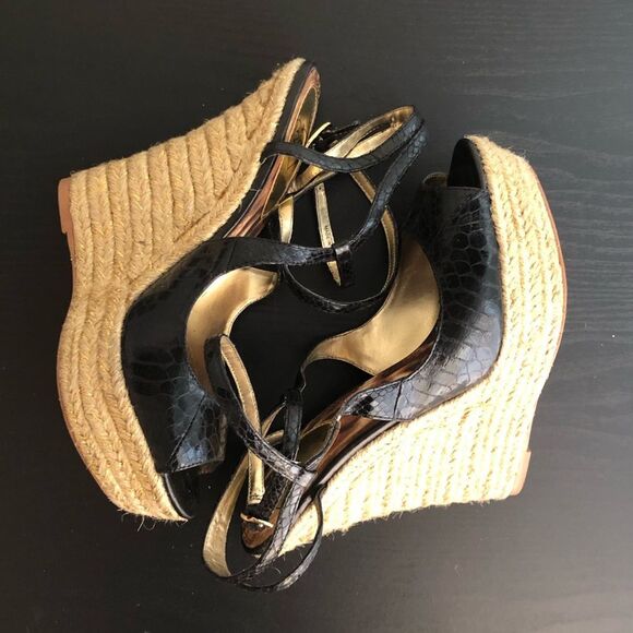 Leather wedges - Picture 4 of 11